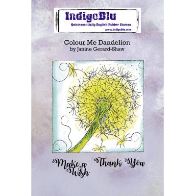IndigoBlu Rubber Stamps - Dandelion